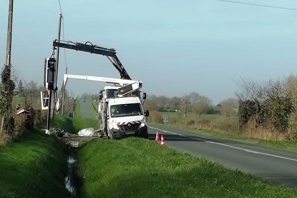 Photo du radar automatique de Le Lion d'Angers (D770)