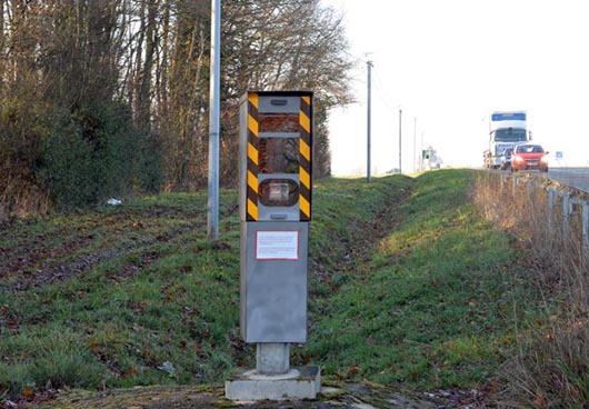 Photo du radar automatique de Le Gu-de-Longroi (D910)