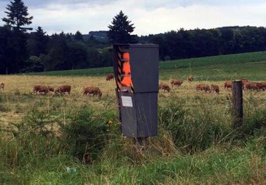 Photo du radar automatique de Mansat-la-Courrire (D941)