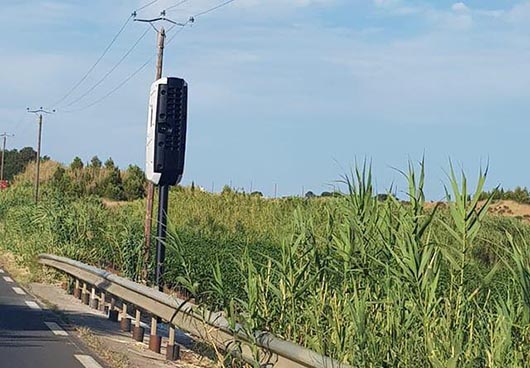 Photo du radar automatique de Servian (N9)