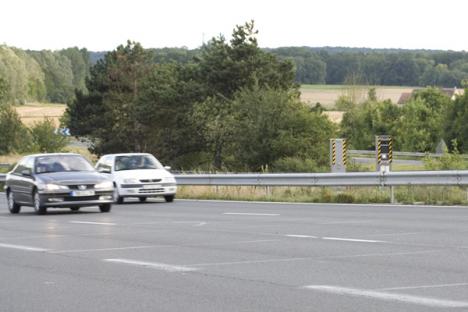 Photo du radar automatique de Perthes (A6)