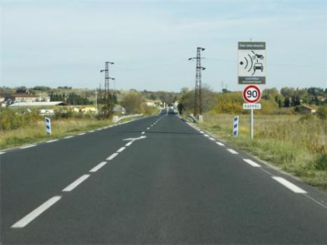 Photo du radar automatique de Nissan-lez-Enserune (D609)