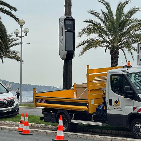 Photo du radar automatique de Nice ()