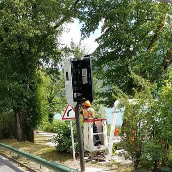 Photo 1 du radar automatique de Nantua