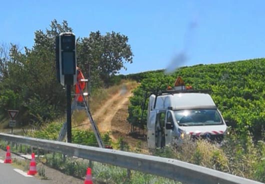 Photo du radar automatique de Preixan (D118)