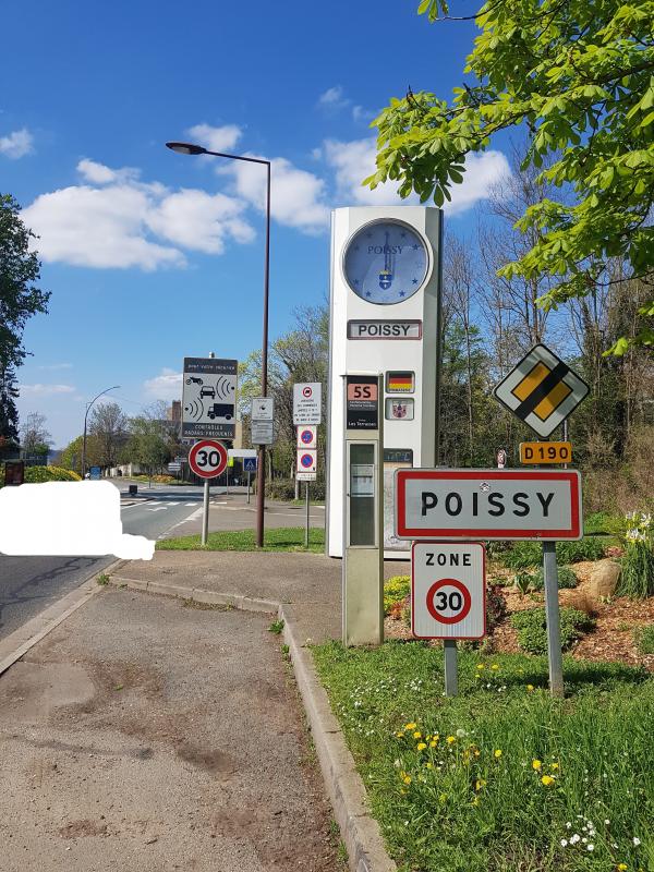 Photo 1 du radar automatique de Poissy