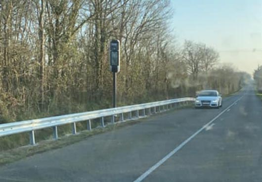 Photo du radar automatique de Bois-de-Cn (D58)