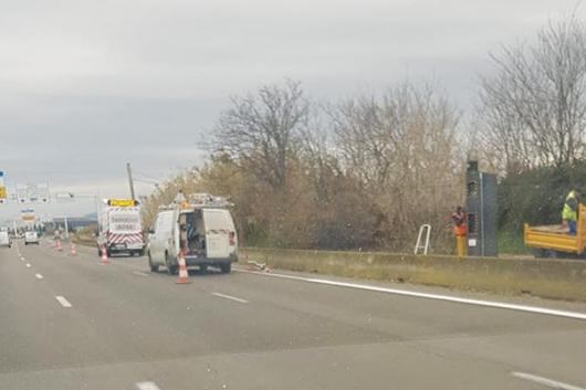 Photo du radar automatique de Prols (D66)