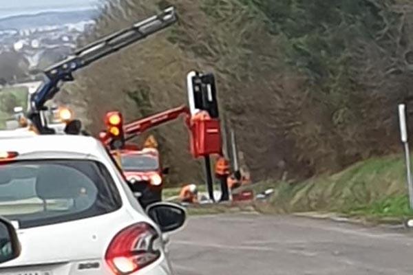 Photo 1 du radar automatique de Montgueux