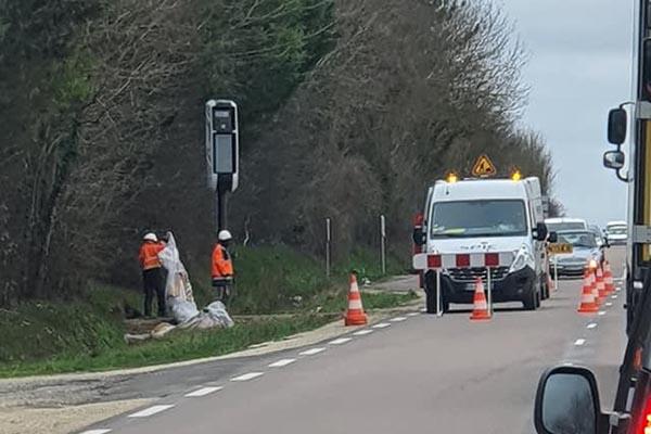 Photo du radar automatique de Montgueux (D660)