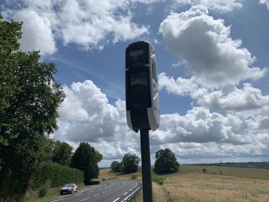 Photo du radar automatique de Le Vigen (D704)