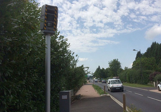 Photo du radar automatique de Lanobre (D922)