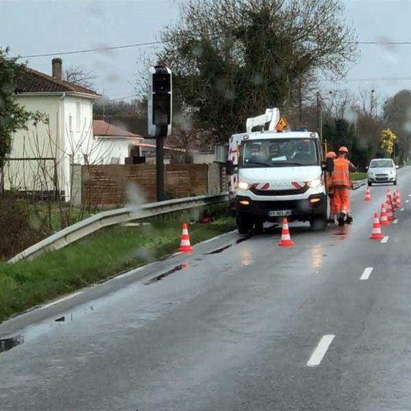 Photo 1 du radar automatique de Lamonzie-Saint-Martin