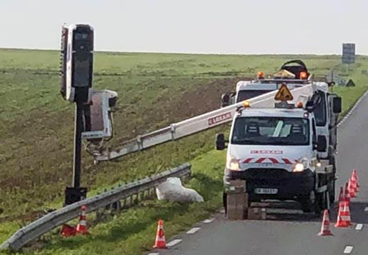 Photo du radar automatique de Doix-les-Fontaines (D938)