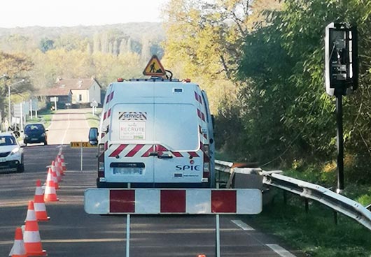 Photo du radar automatique de Tamnay-en-Bazois (D978)