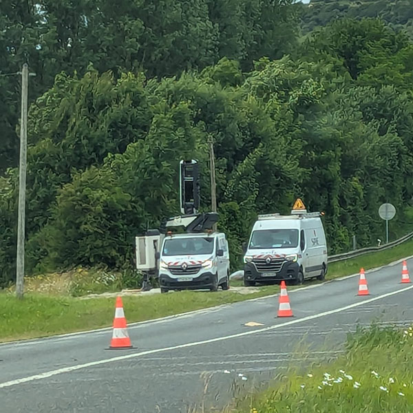 Photo du radar automatique de Nabringhen (N42)