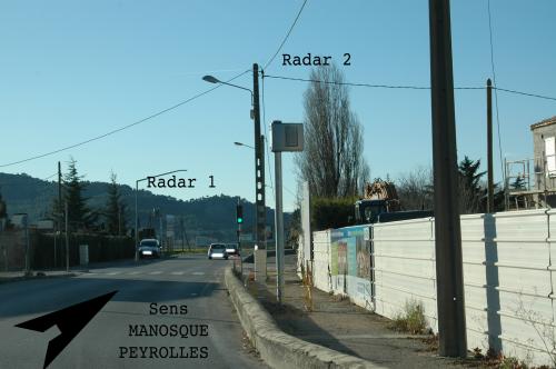 Photo 1 du radar automatique de Peyrolles-en-Provence