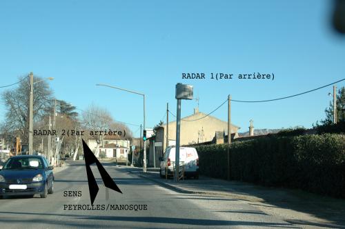 Photo 1 du radar automatique de Peyrolles-en-Provence