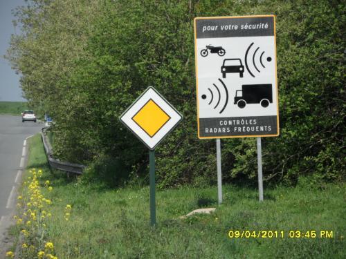 Photo 1 du radar automatique de Brusvily