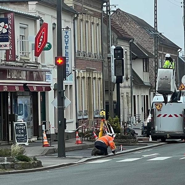 Photo du radar automatique de Sainte-Genevive (D1001)