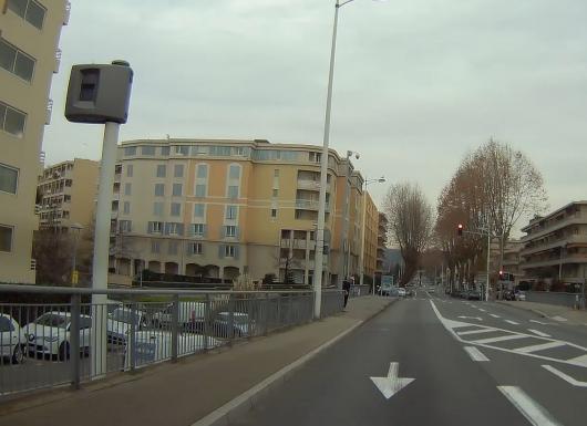 Photo 1 du radar automatique de Cagnes-sur-Mer