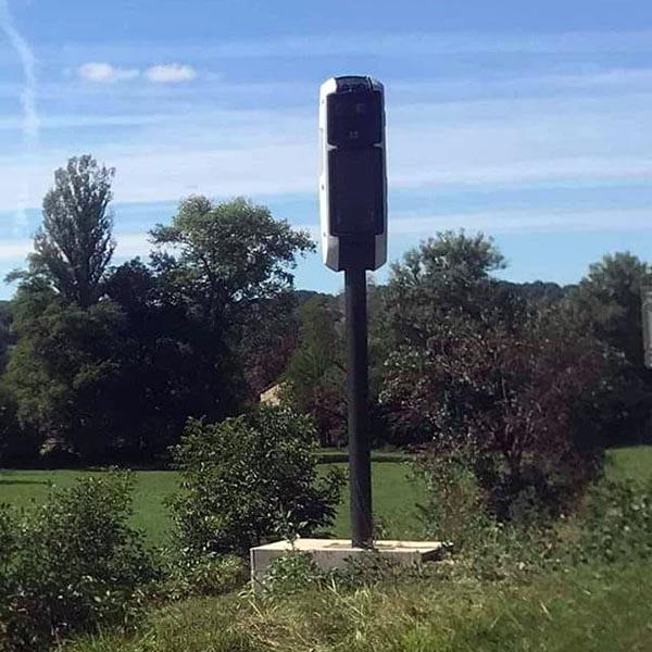 Photo du radar automatique de Camburat (D840)