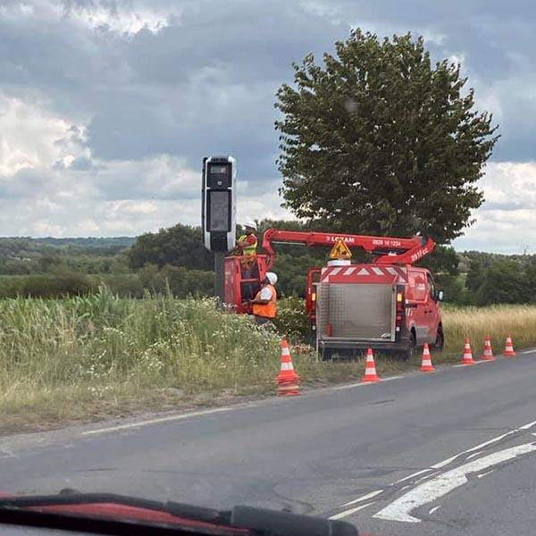 Photo 1 du radar automatique de Beaurains ls Noyon