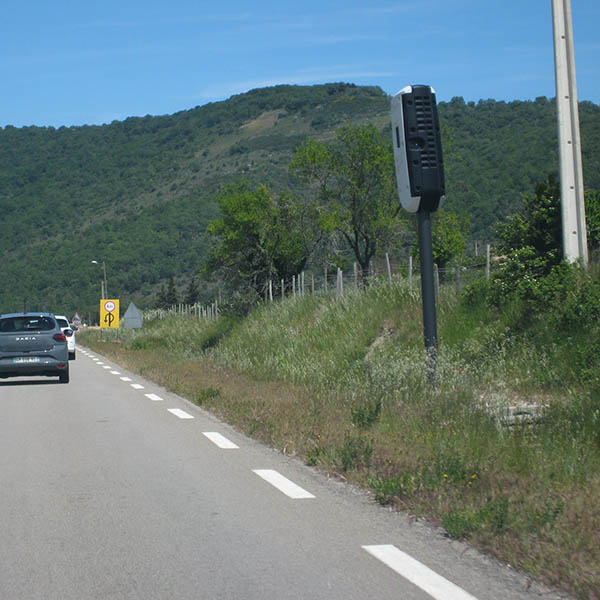Photo du radar automatique de Aubignas (N102)