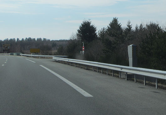 Photo du radar automatique de Saint-Priest-de-Gimel (A89)