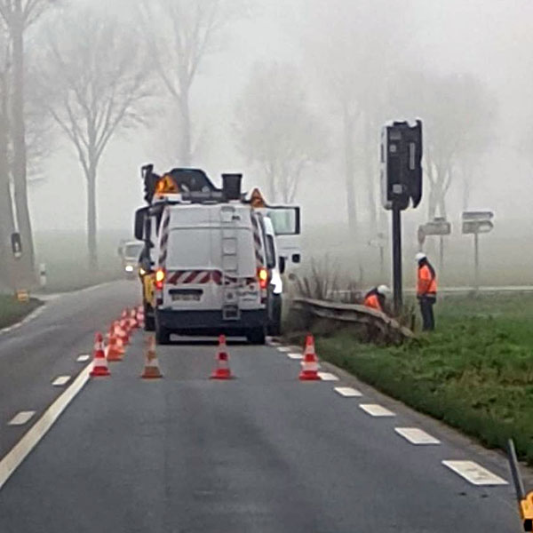 Photo du radar automatique de Aubigny (D1)