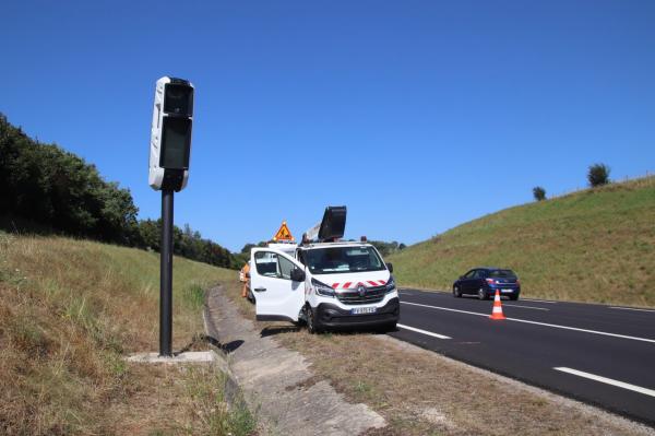 Photo 1 du radar automatique de Ouilly-le-Vicomte