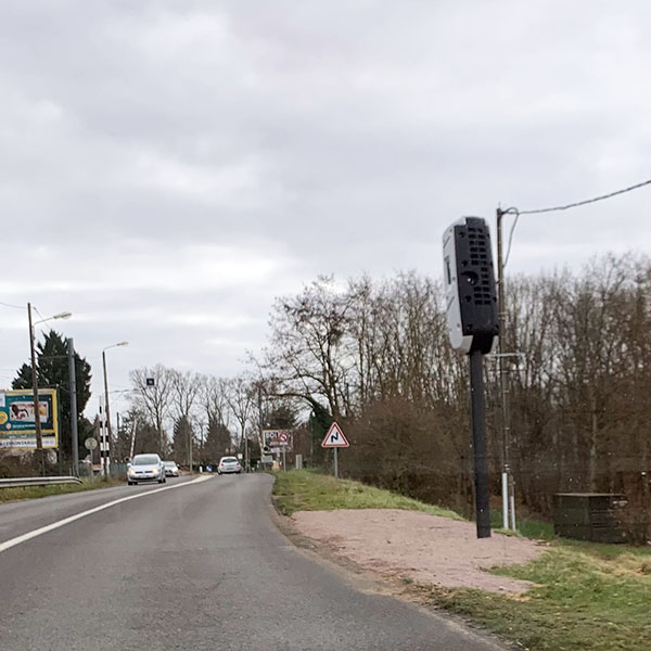 Photo du radar automatique de Amilly (D93)