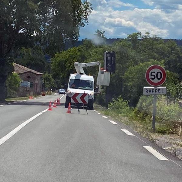 Photo du radar automatique de Les Assions (D104A)