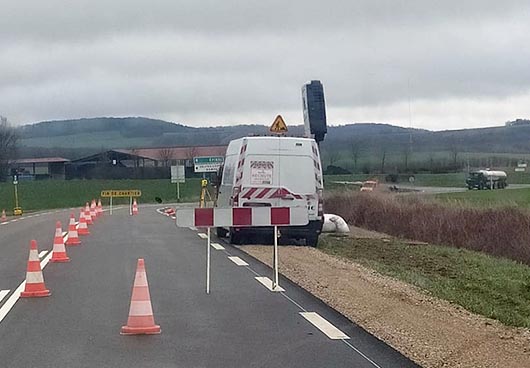 Photo du radar automatique de Esley (D165)