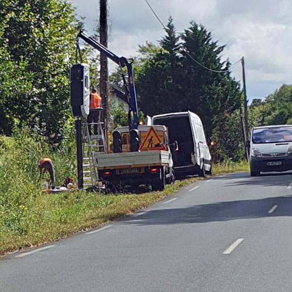 Photo du radar automatique de Urcuit (D261)