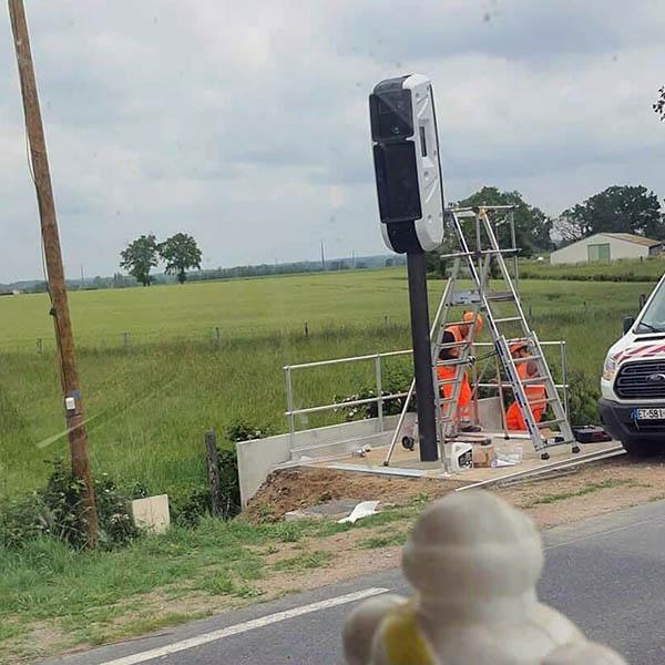 Photo du radar automatique de Saint-Pourain-sur-Sioule (D46)