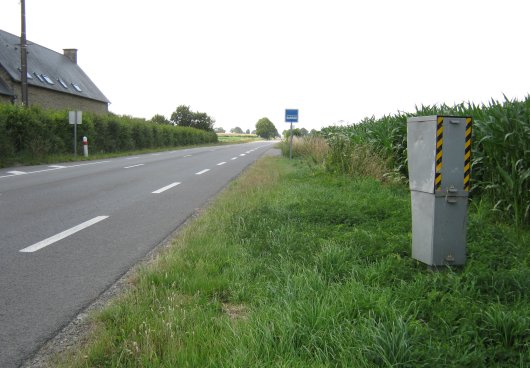 Photo du radar automatique de Valdallire (D512)