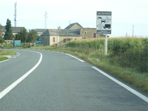 Photo du radar automatique de Moyrazès (D911)