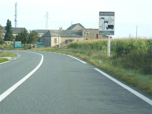 Photo du radar automatique de Moyrazs (D911)