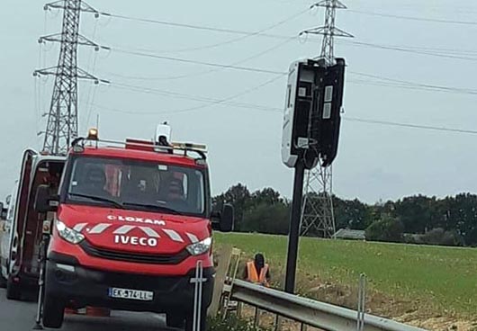 Photo du radar automatique de Trie-la-Ville (D923)