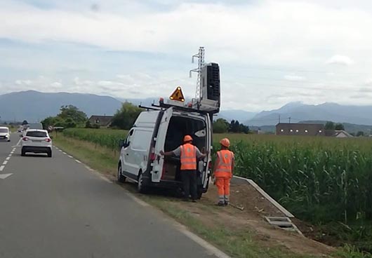 Photo 1 du radar automatique de Bordes