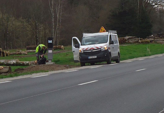 Photo 1 du radar automatique de Saint-Georges-la-Pouge