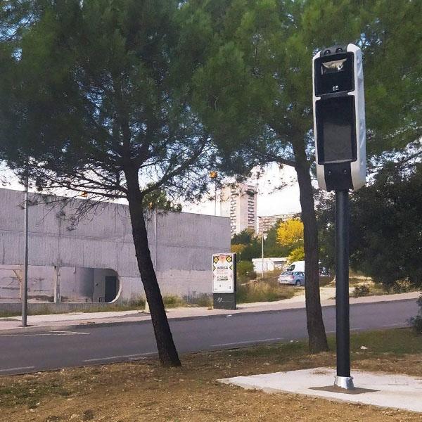 radar tourelle avenue de l'europe montpellier