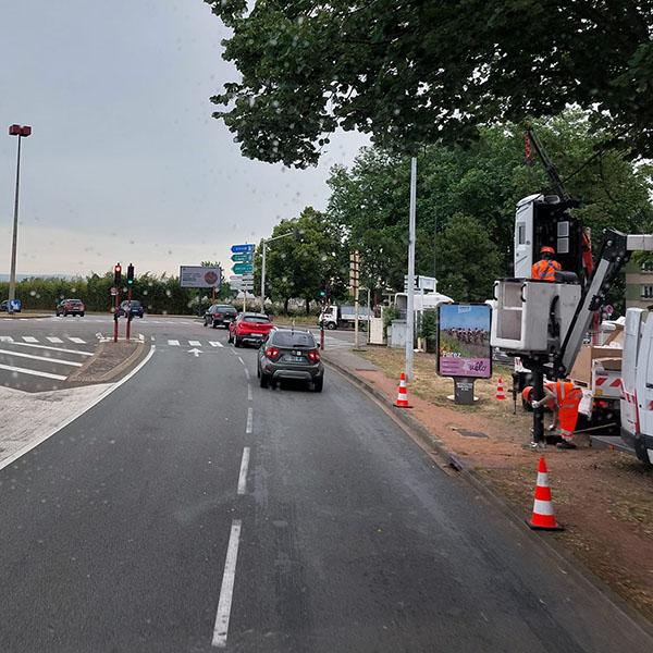 Photo du radar automatique de Roanne ()