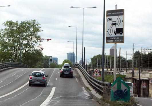 Photo 1 du radar automatique de Villeurbanne