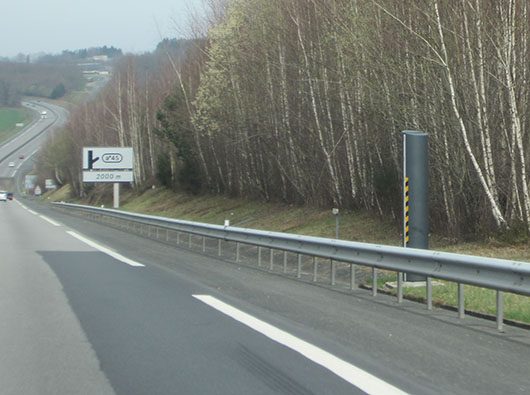 Photo du radar automatique de Espartignac (A20)