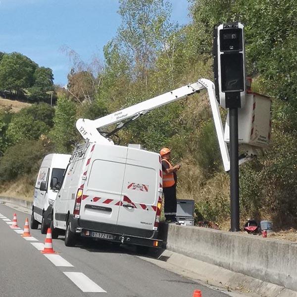 Photo 1 du radar automatique de Saint-Martin-en-Haut