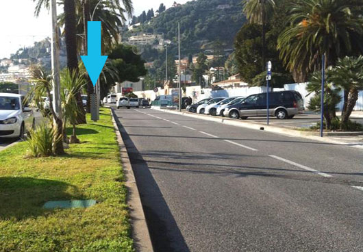 Photo du radar automatique de Menton (D6007)