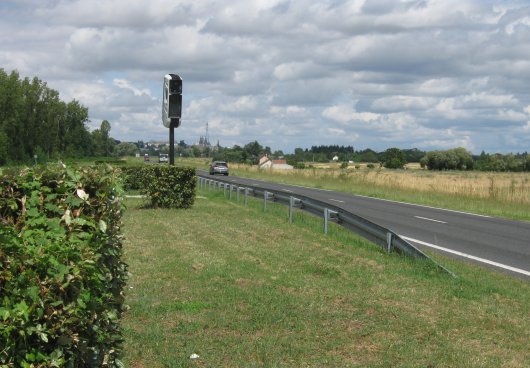 Photo du radar automatique de Chailles (D751)