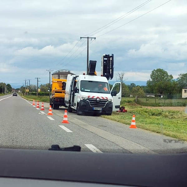 Photo du radar automatique de Le Vernet (D820)